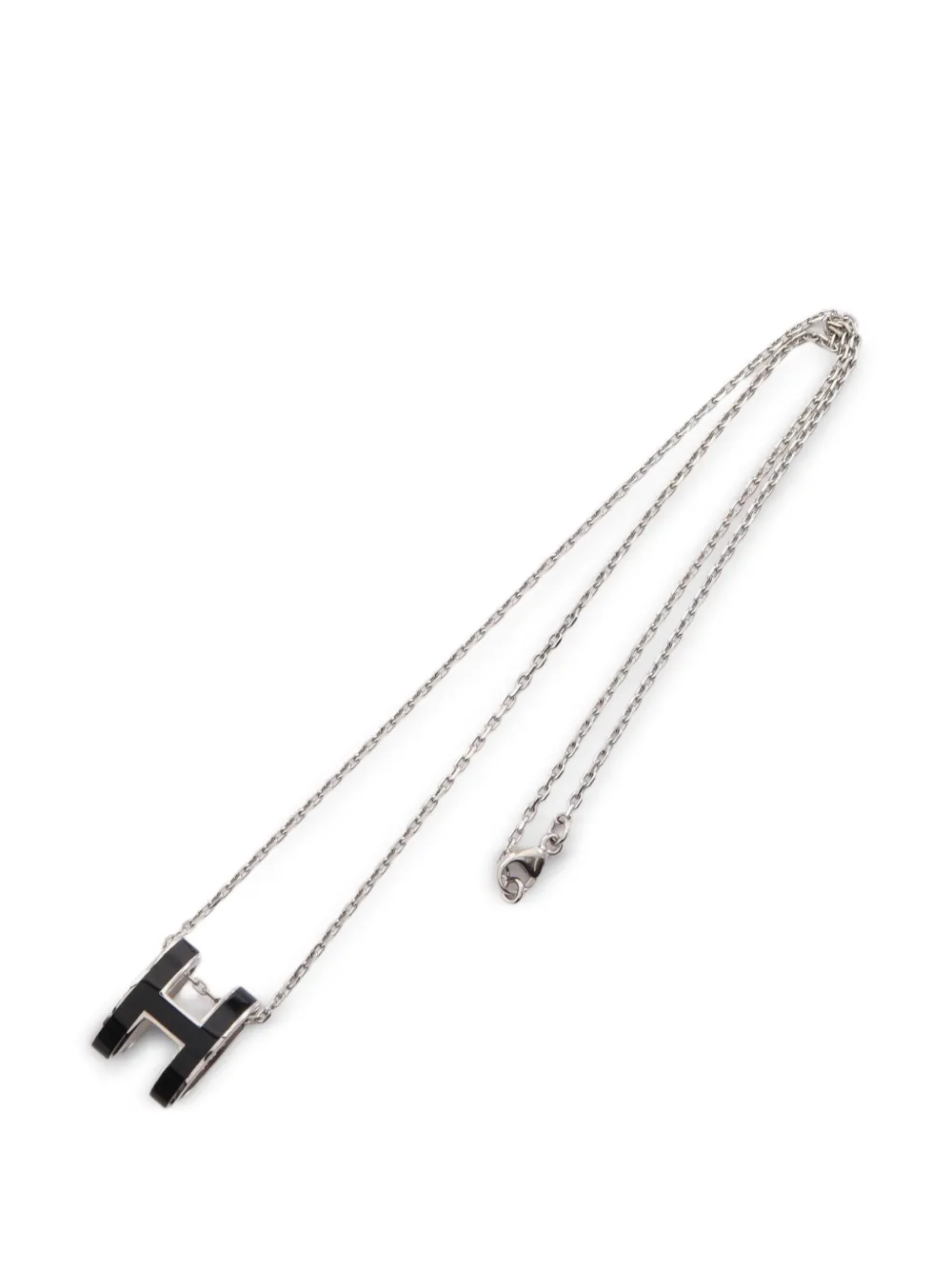 Hermès Pre-Owned 2010s Pop H necklace - Argento