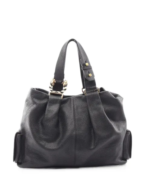 Bvlgari Pre-Owned 2010s Leoni pebbled tote bag