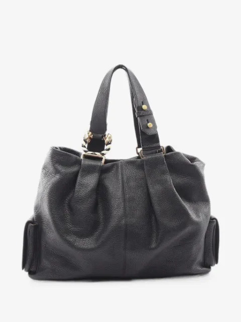 Bvlgari Pre-Owned 2010s Leoni pebbled tote bag