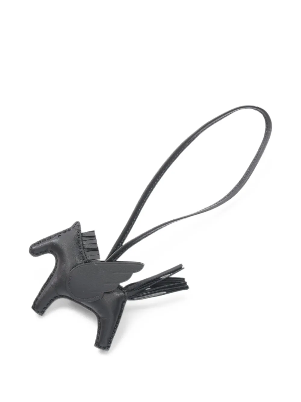 Hermès Pre-Owned Rodeo Pegasus PM bag charm - Nero