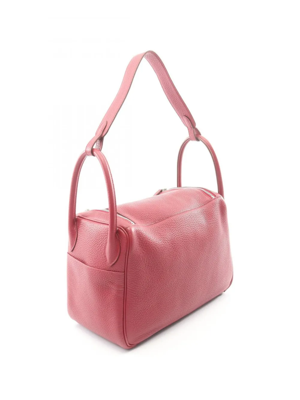 Hermès Pre-owned 2015 Lindy 30 Shoulder Bag in Red, view 2