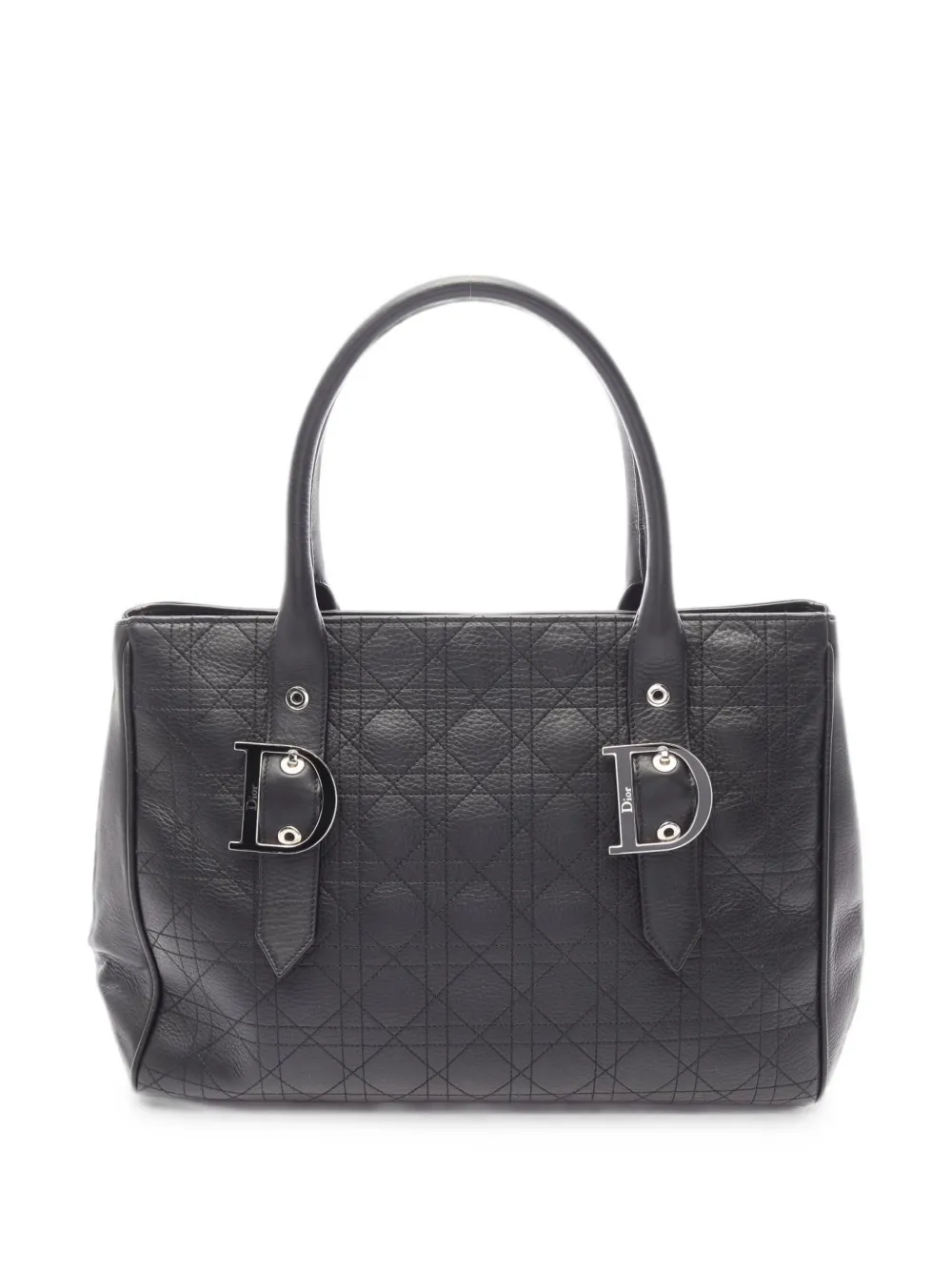 Christian Dior Pre-Owned 2000s Cannage tote bag - Nero