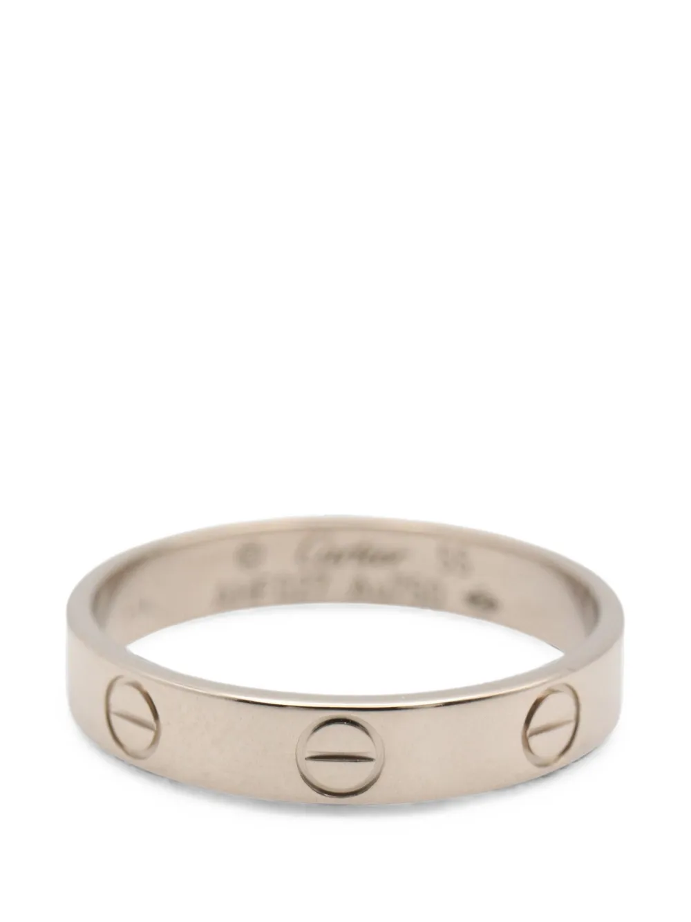 Cartier 2010s mini Love ring - Argento