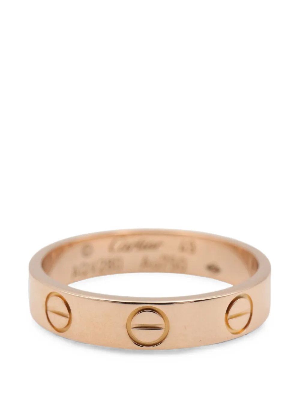 Cartier 2010s mini Love ring - Rosa