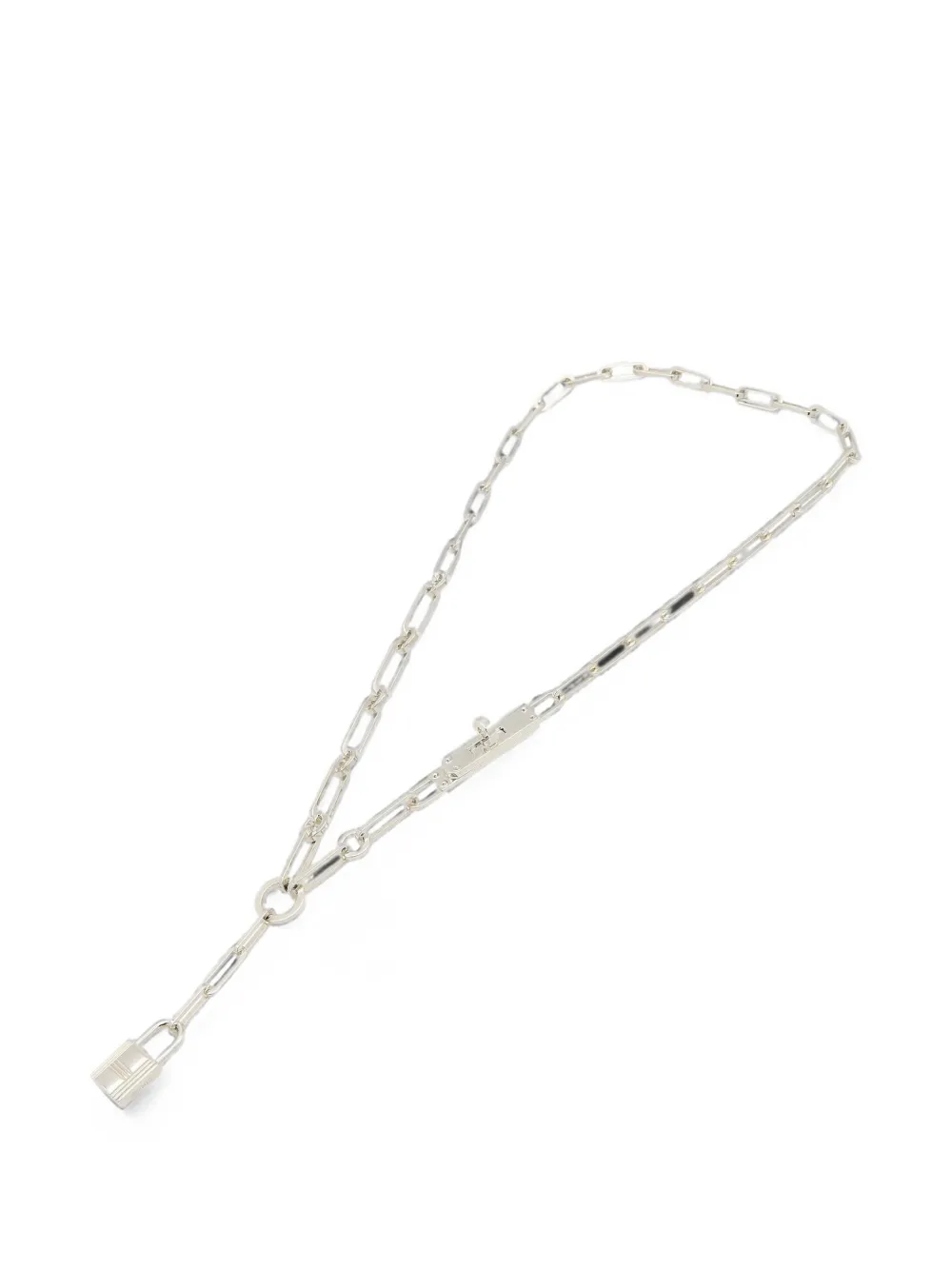 Hermès Pre-Owned 2010s Kelly Shane necklace - Argento