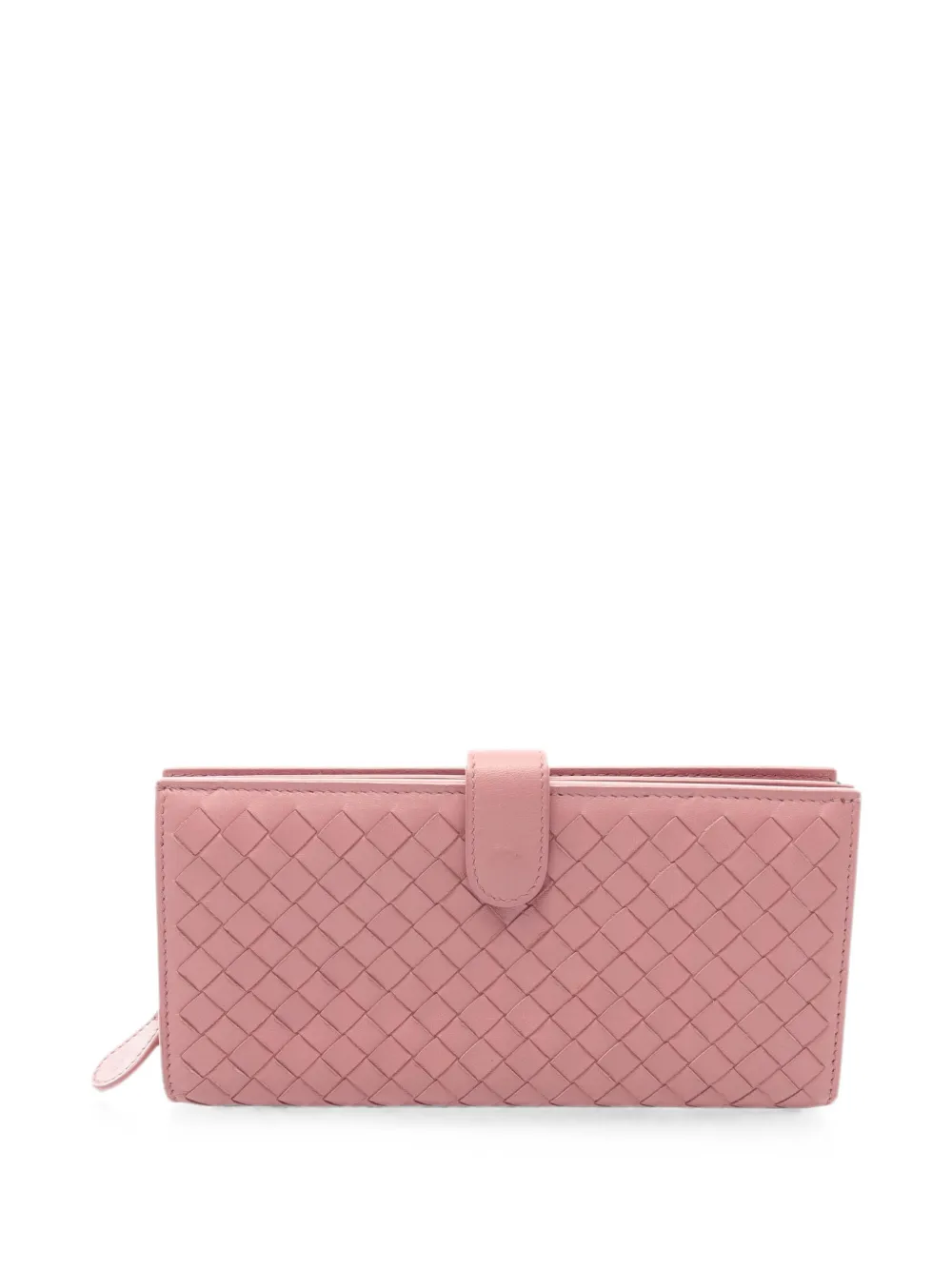 Bottega Veneta Pre-Owned 2010s Intrecciato bi-fold wallet - Rosa