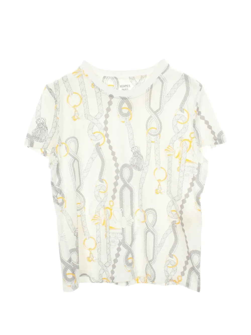 Hermès Pre-Owned T-shirt Parfroy Remix anni 2000 - Bianco