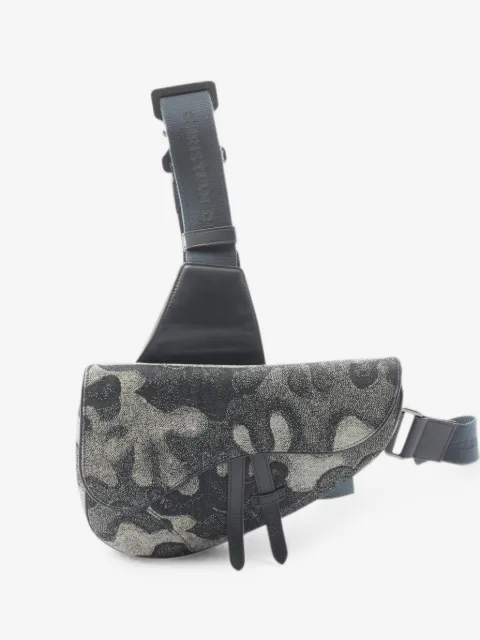 Christian Dior Pre-Owned 2000s x Peter Doig Saddle sling bag