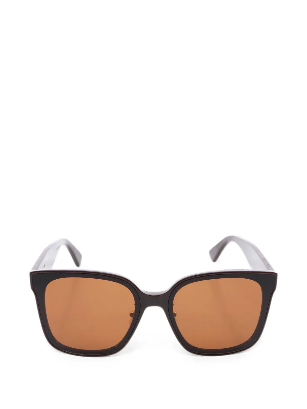 Bottega Veneta Pre-Owned 2010s square-frame sunglasses - Braun