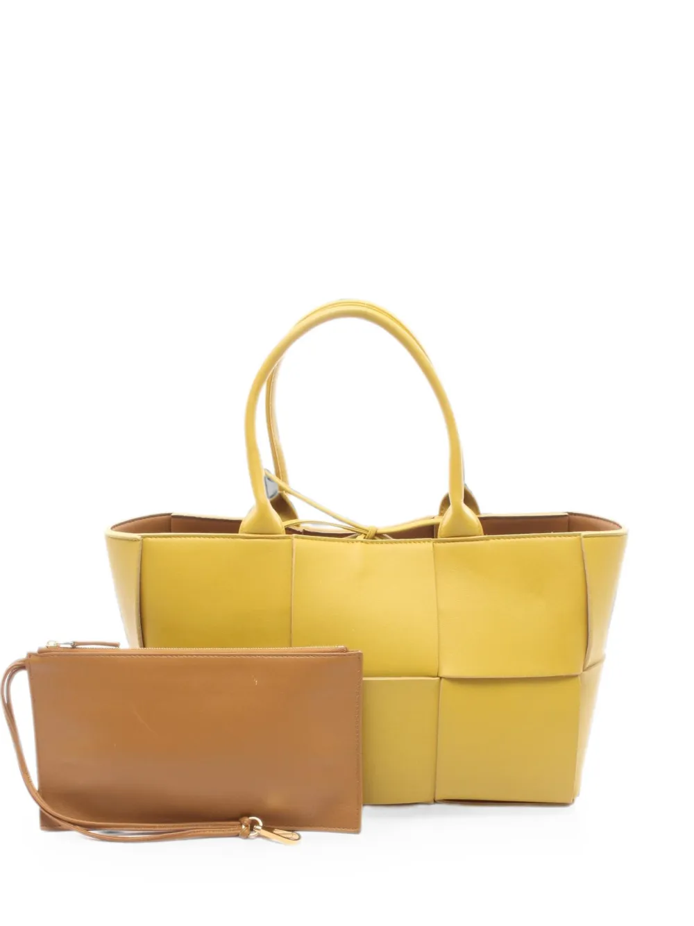 Bottega Veneta Pre-Owned 2010s Arco Intrecciato tote bag - Gelb