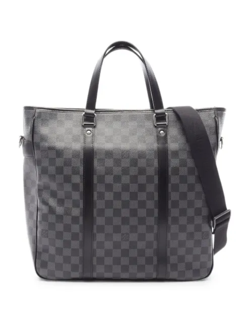 Louis Vuitton Pre-Owned bolso shopper PM Tadao con motivo Damier Graphite 2008