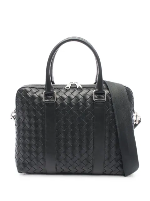 Bottega Veneta Pre-Owned 2010s Intrecciato leather briefcase