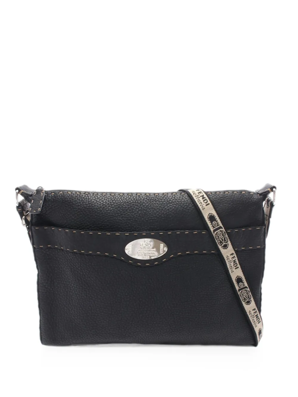Fendi Pre-Owned 2010s Selleria shoulder bag - Nero