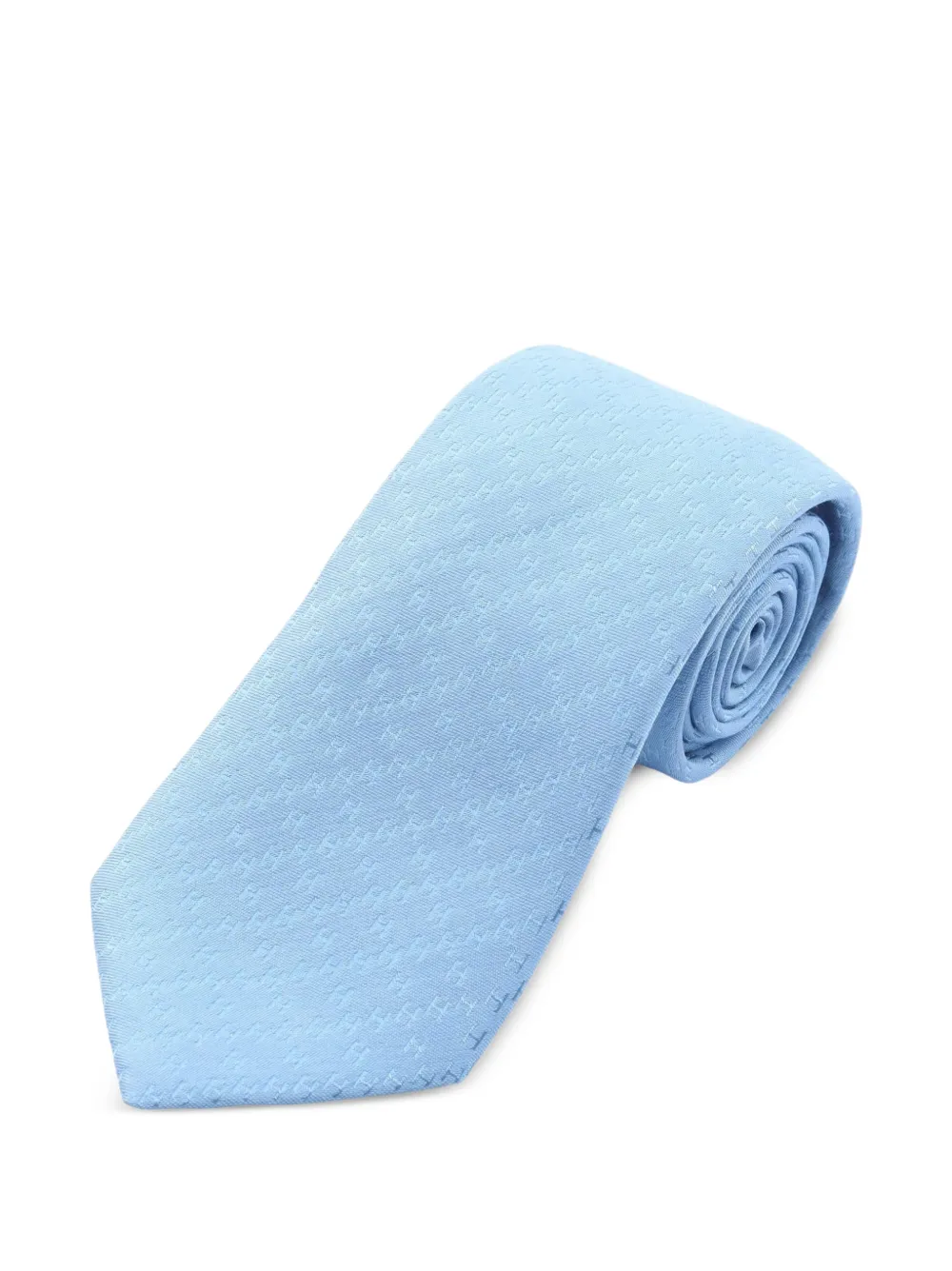 Hermès Pre-Owned 2010s H silk tie - Blu