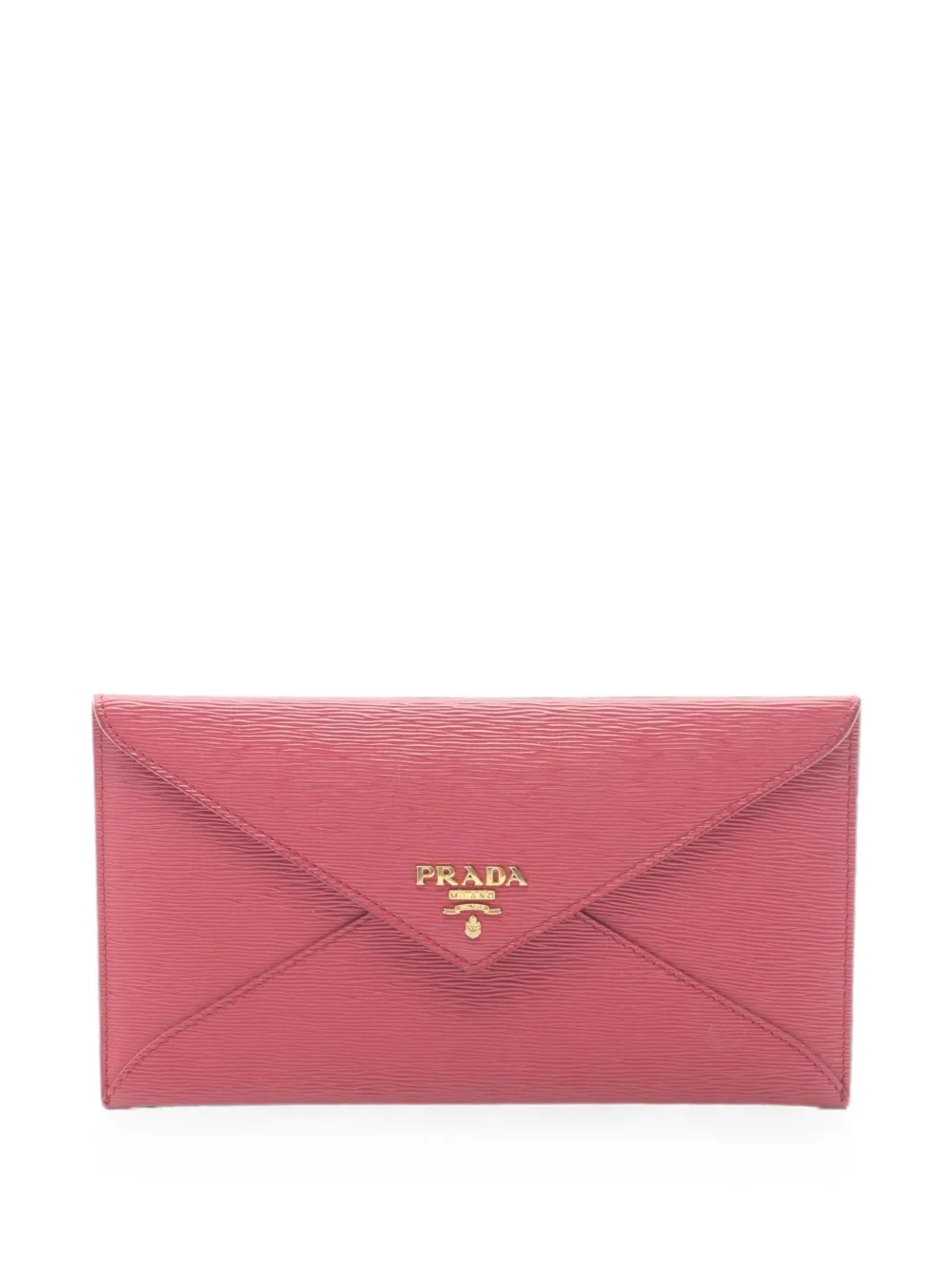 Prada Pre-Owned 2010s envelope long wallet - Rosa