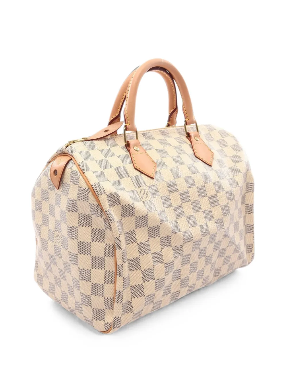 Louis Vuitton Pre-Owned 2013 Damier Azur Speedy 30 tote bag - Nude