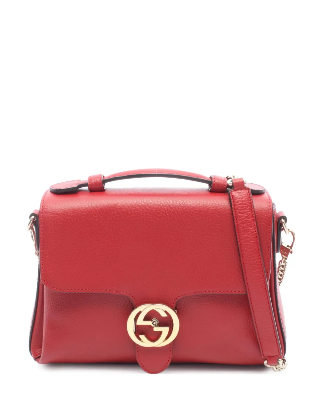 Gucci Pre-Owned 2010s Interlocking G handbag - Rosso