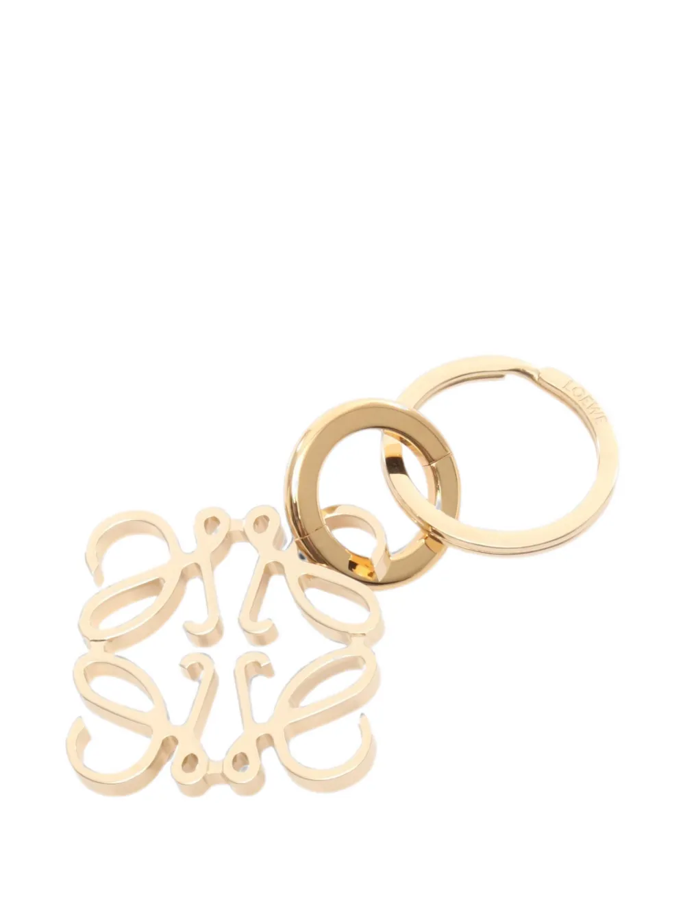 Loewe Pre-Owned 2020s Anagram key ring - Gold