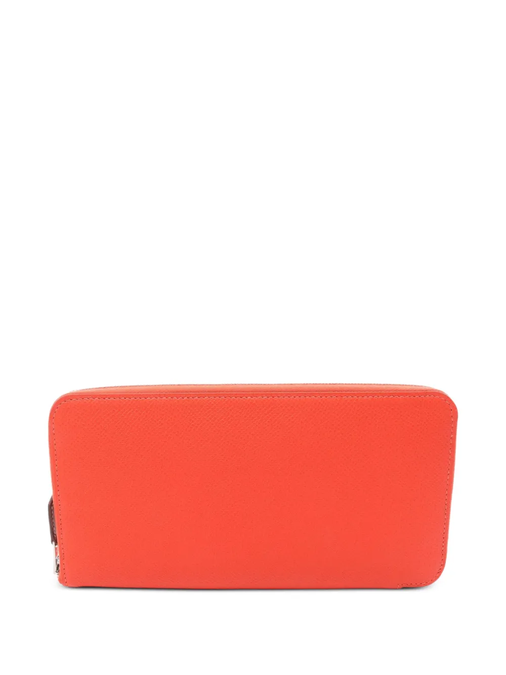 Hermès Pre-Owned Silk'In Classique long wallet - Orange