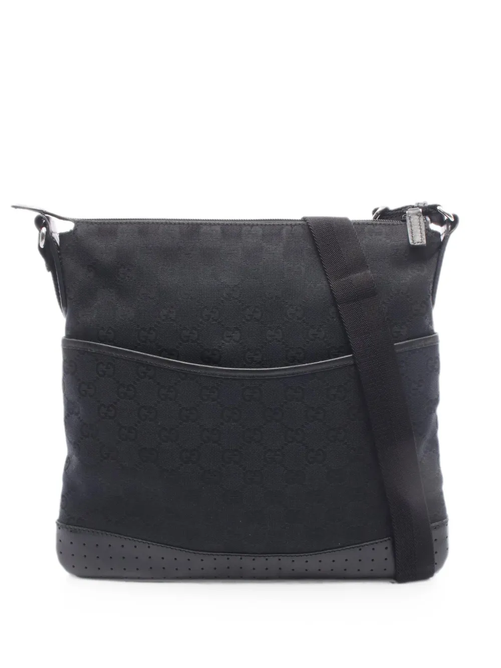 Gucci Pre-Owned GG canvas shoulder bag - Nero