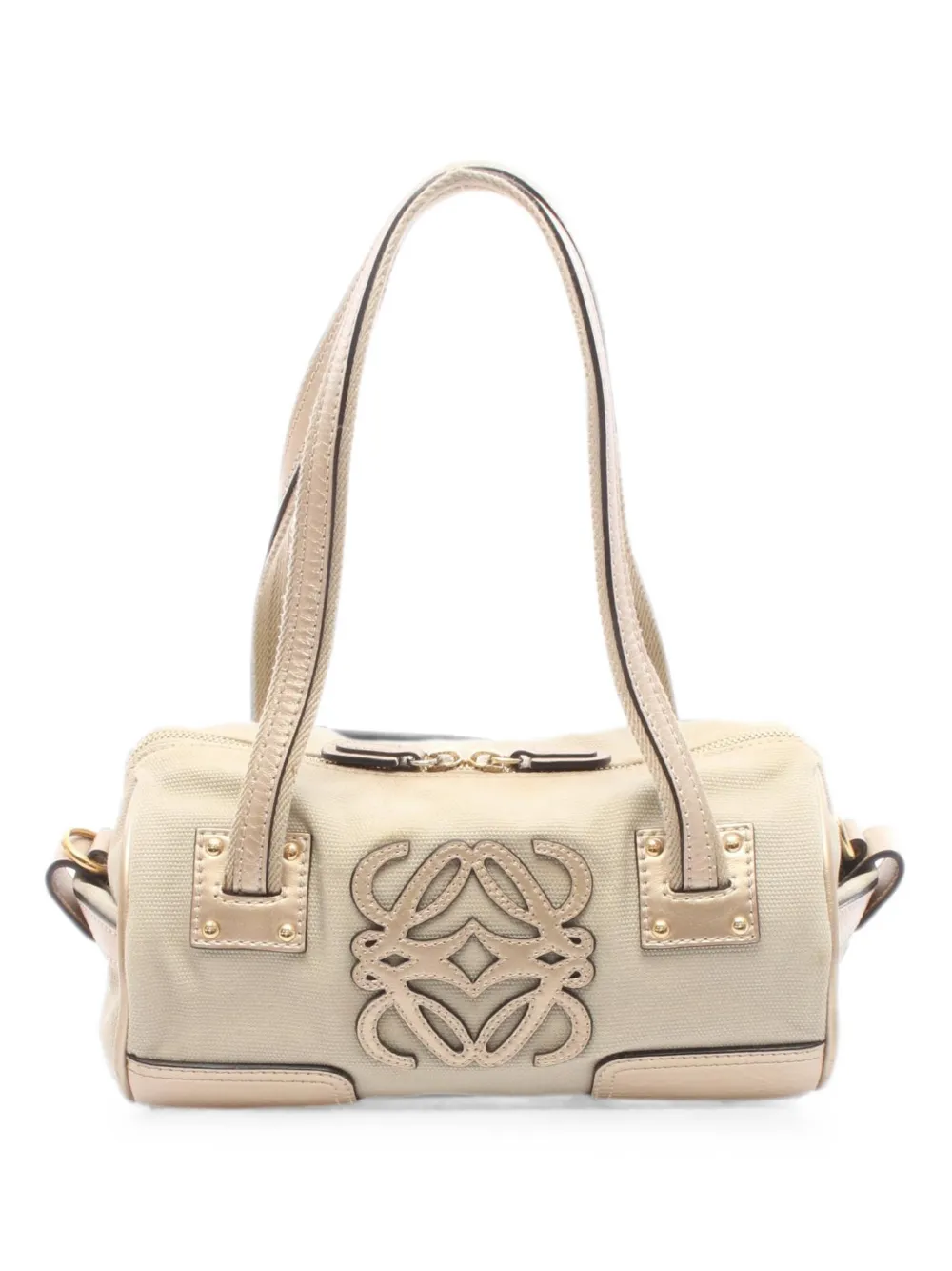 Loewe Pre-Owned 2000s Anagram handbag - Nude