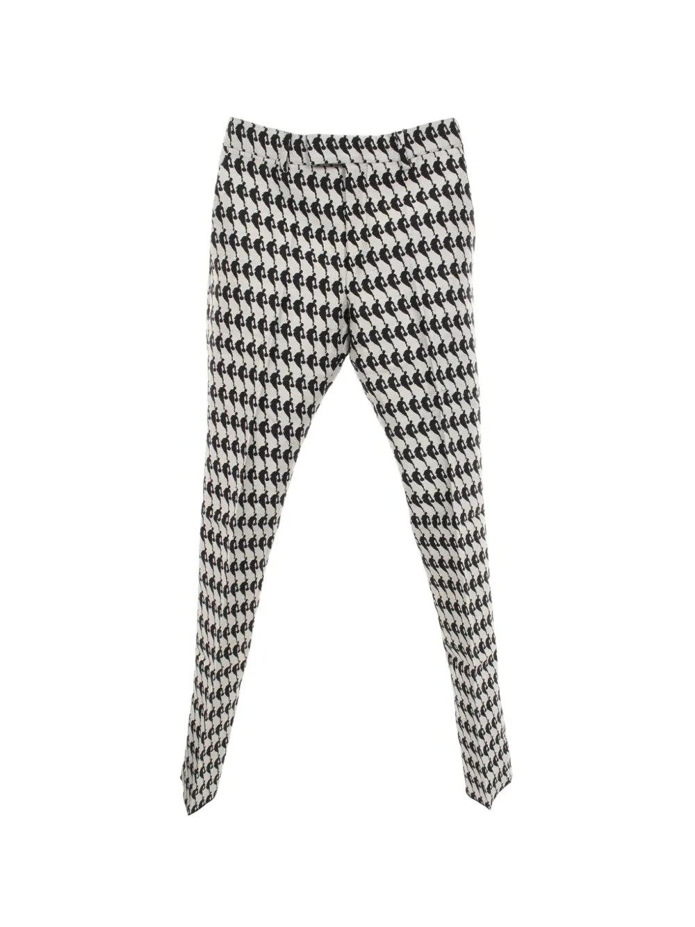 Louis Vuitton Pre-Owned 2020s NBA logo trousers - Bianco