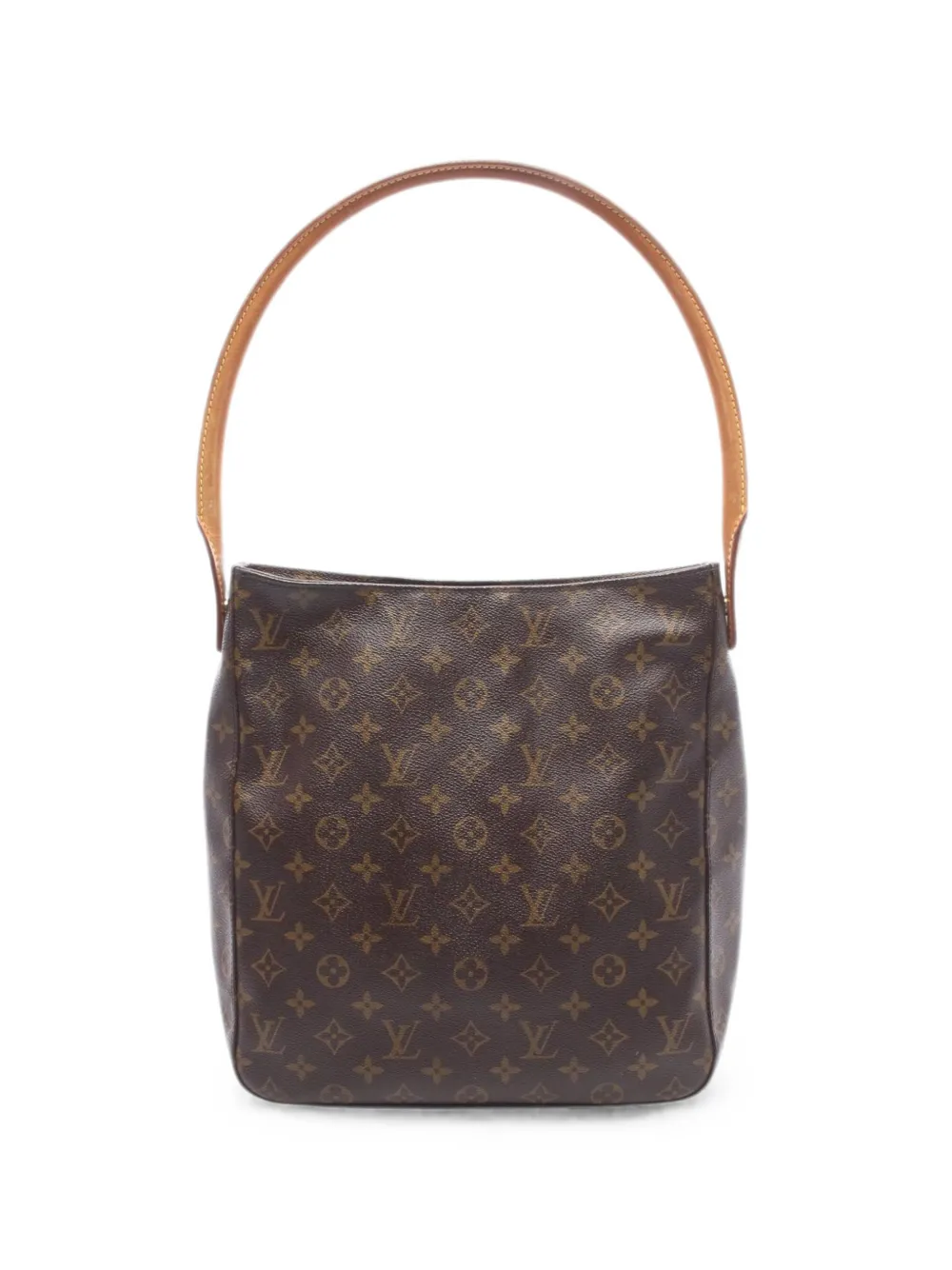 Louis Vuitton Pre-Owned 2001 Monogram Looping GM shoulder bag - Braun