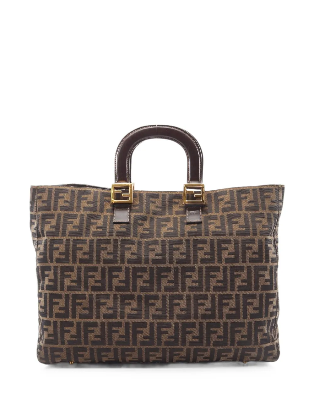 Fendi Pre-Owned 2010s Zucca tote bag - Braun