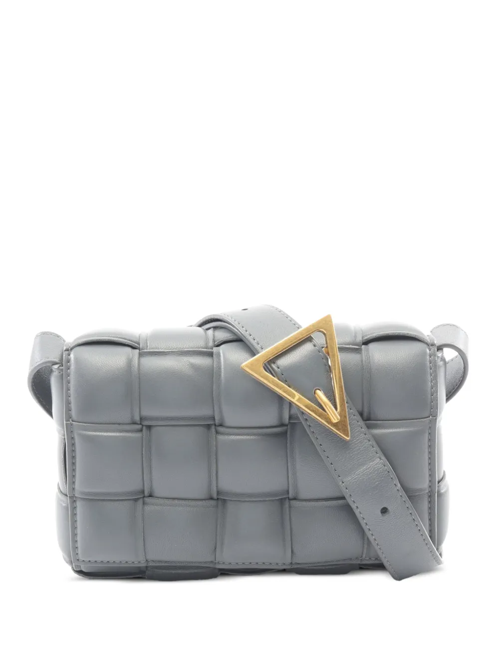 Bottega Veneta Pre-Owned 2010s Padded Cassette shoulder bag - Grigio