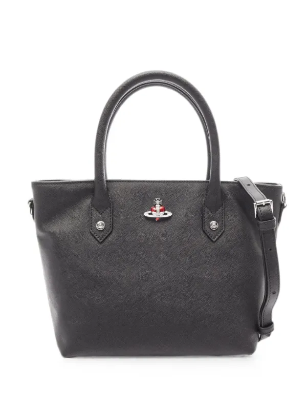 Vivienne Westwood Pre-Owned 2020s オーブ ハンドバッグ | ブラック 