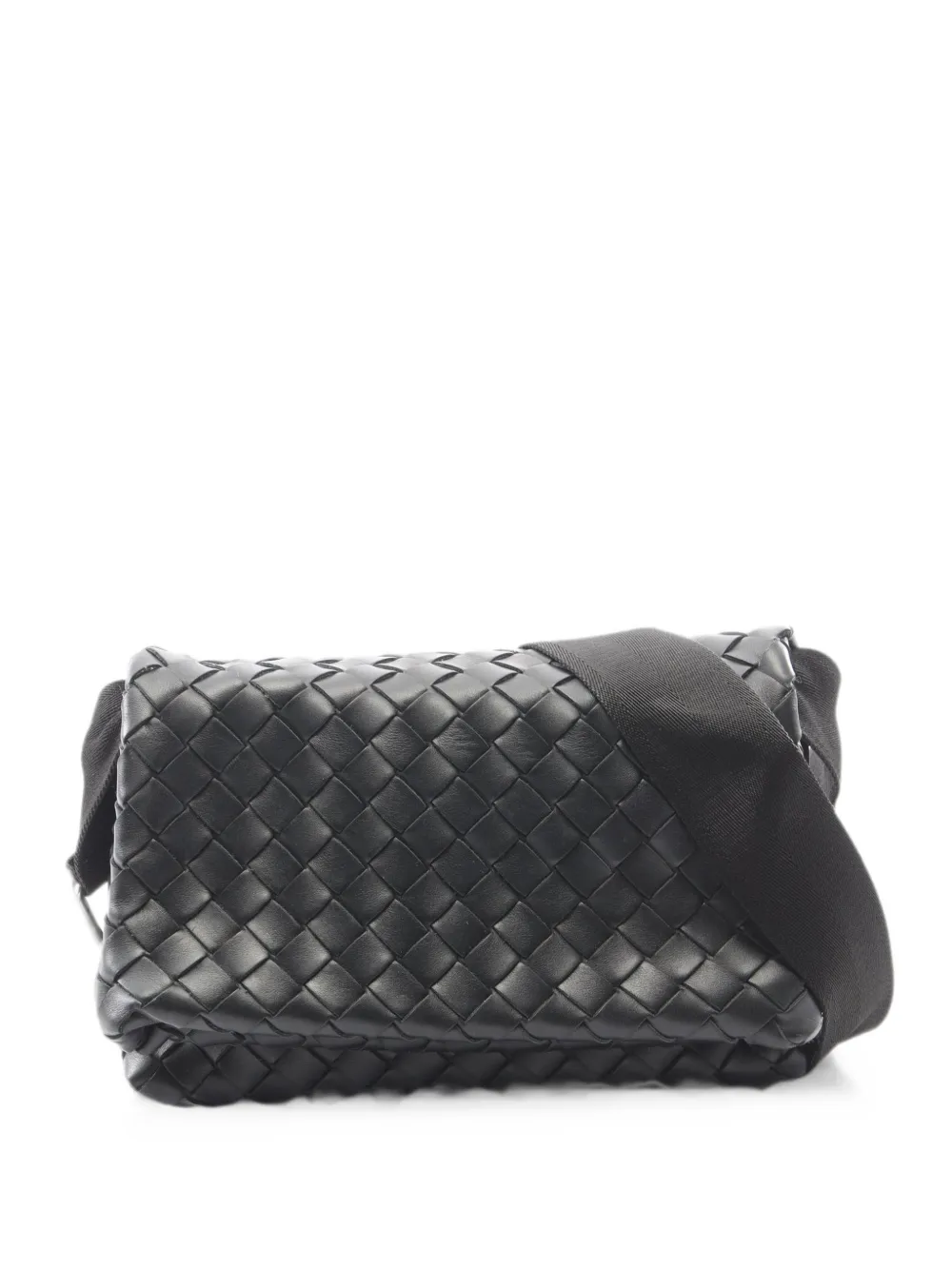 Bottega Veneta Pre-Owned 2010s Intrecciato shoulder bag - Schwarz