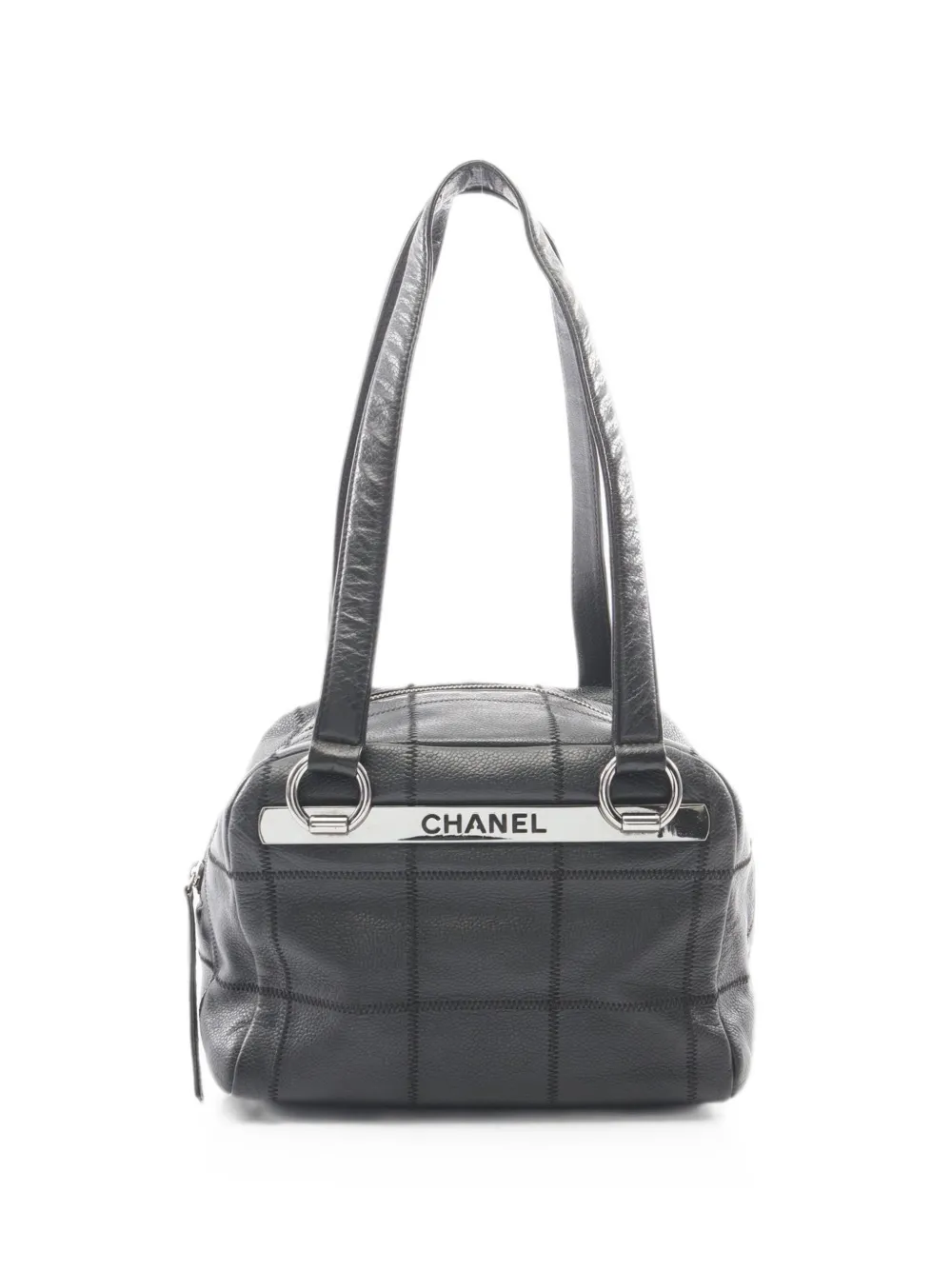 CHANEL Pre-Owned 2005-2006 Chocolate Bar Caviar bag - Nero
