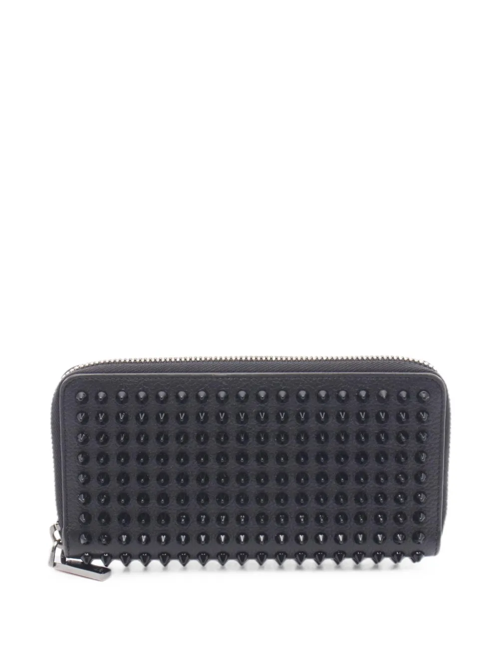 Christian Louboutin Pre-Owned 2000s Panettone spike-embellished wallet - Schwarz