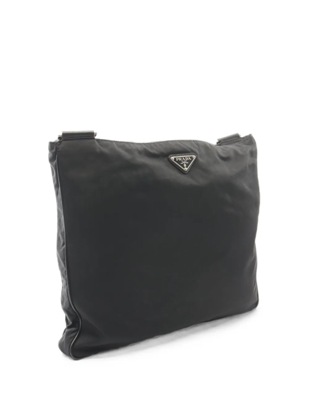 Prada Pre-Owned 2000s triangle-logo shoulder bag - Schwarz
