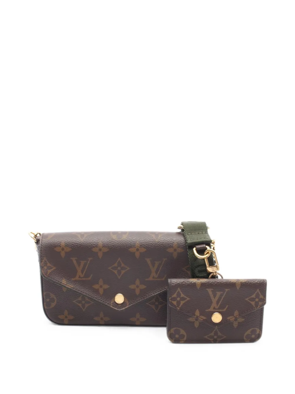 Louis Vuitton Pre-Owned 2010s Monogram Félicie Pochette shoulder bag - Braun