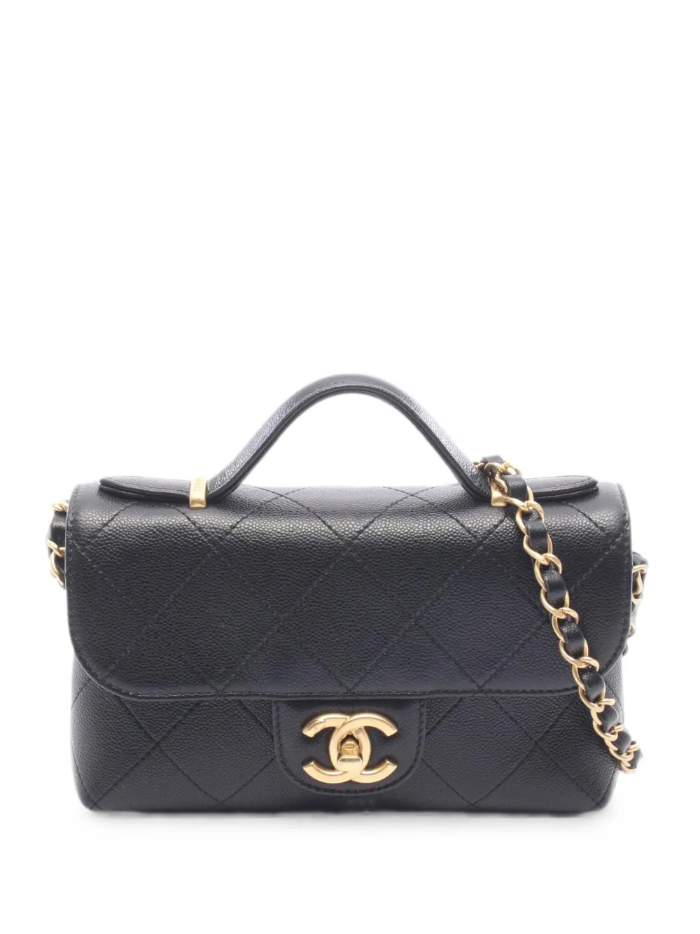 CHANEL Pre-Owned mini Matelassé shoulder bag - Nero