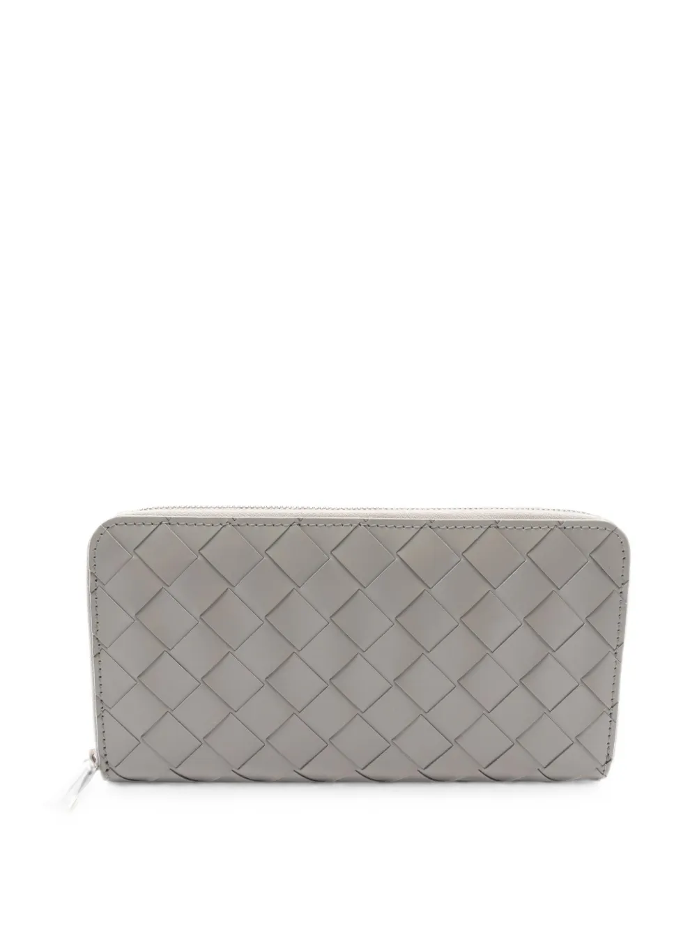 Bottega Veneta Pre-Owned 2010s Intrecciato wallet - Grau