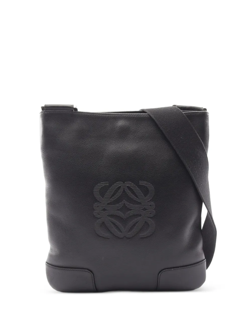 Loewe Pre-Owned 2010s Anagram shoulder bag - Nero
