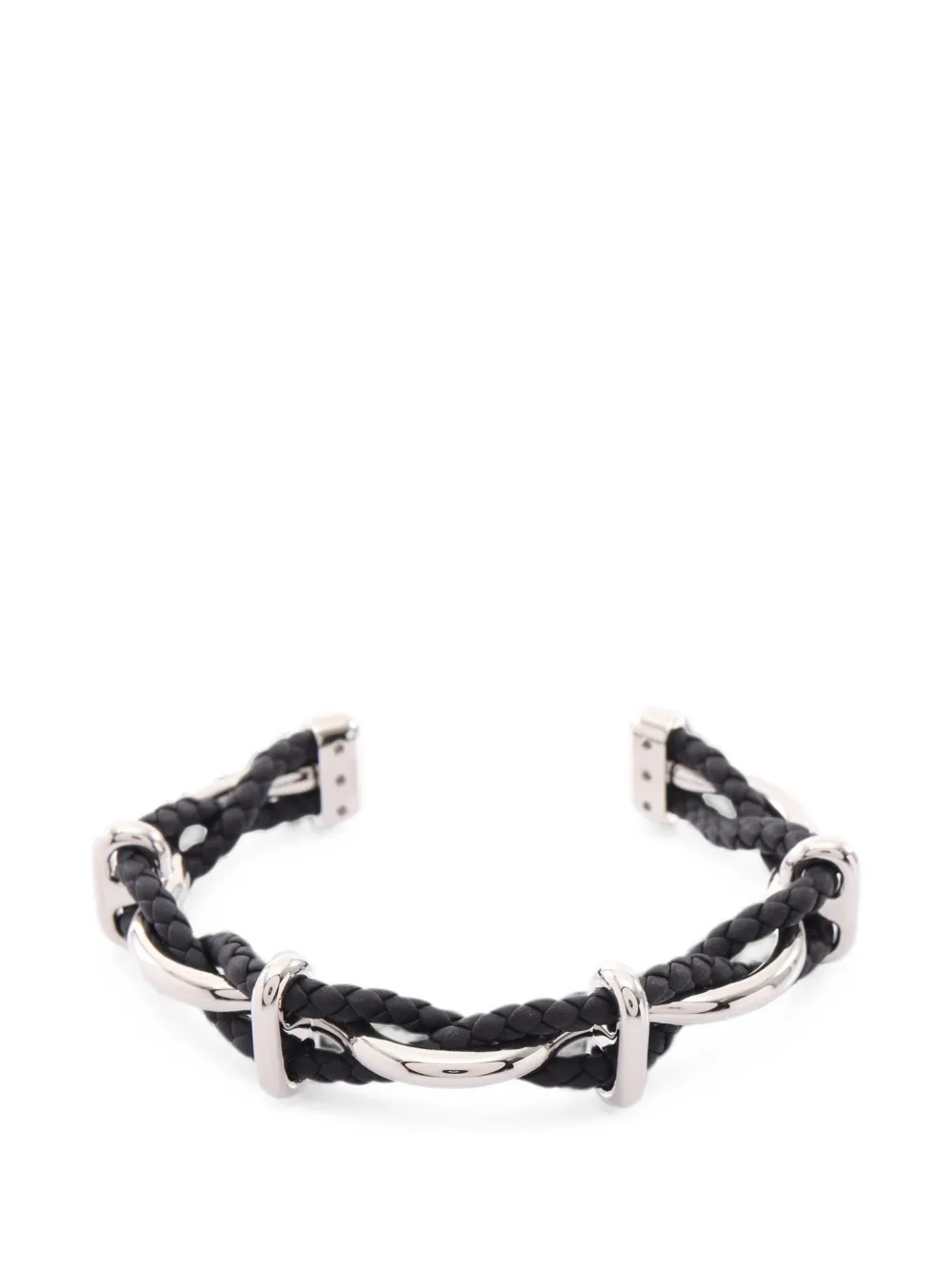 Hermès Pre-Owned 2010s Egee braided bracelet - Silber