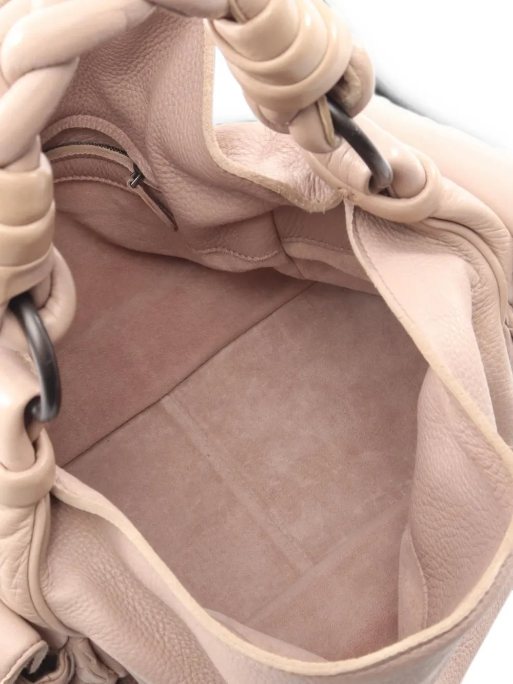 Bottega Veneta Pre-Owned 2000s Cocker intrecciato schoudertas Roze