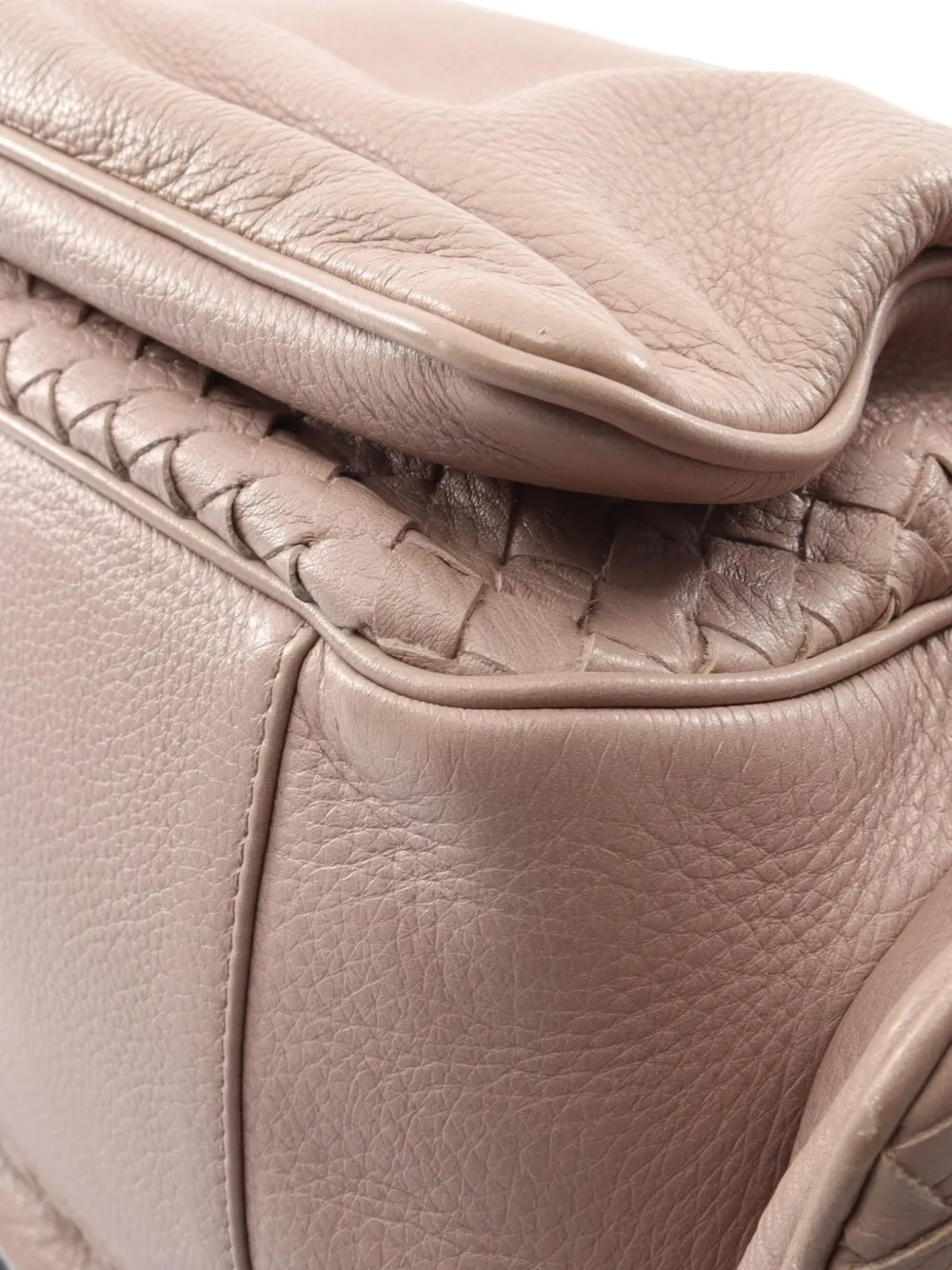 Bottega Veneta Pre-Owned 2000s Cocker intrecciato schoudertas Roze