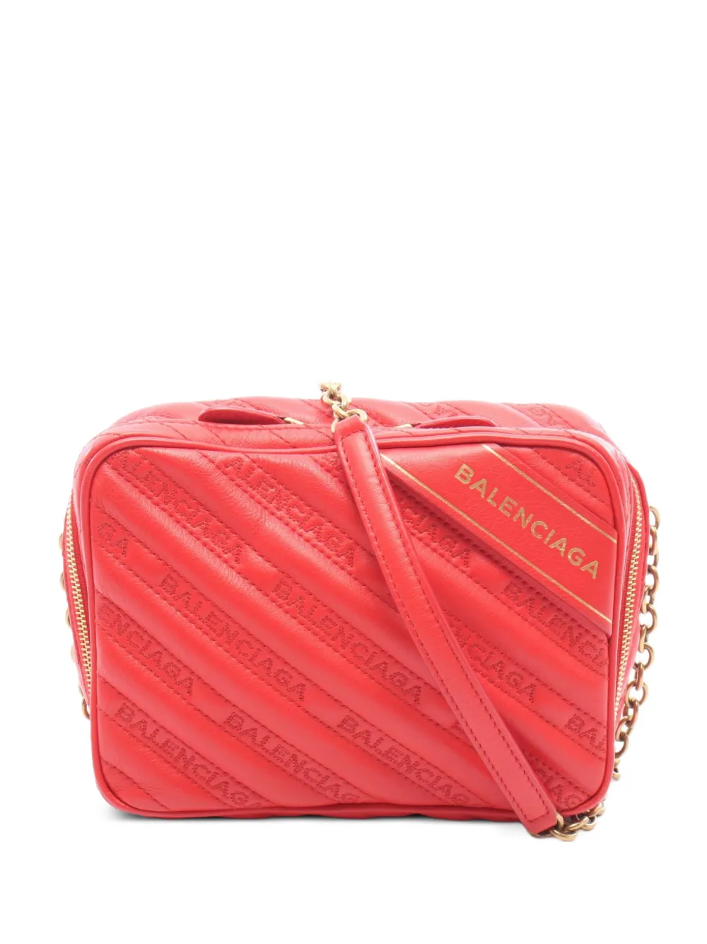 Balenciaga Pre-Owned 2000s XS Blanket Reporter shoulder bag - Rosso