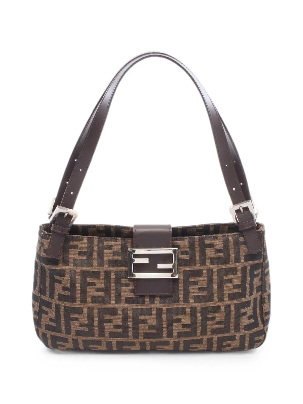 Fendi Pre-Owned 2010s Mamma Baguette shoulder bag - Braun
