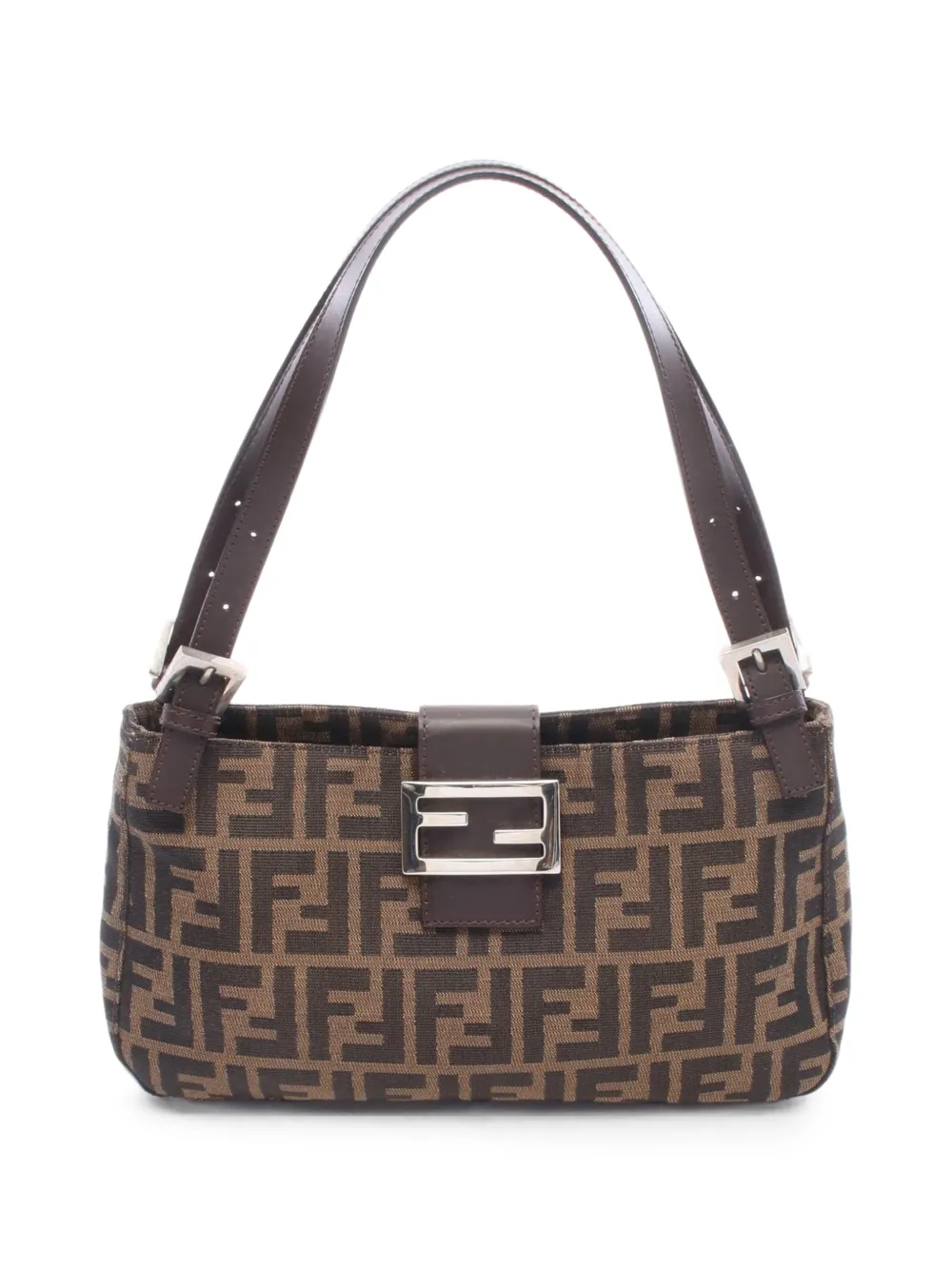 Fendi Pre-Owned 2010s Mamma Baguette shoulder bag - Marrone