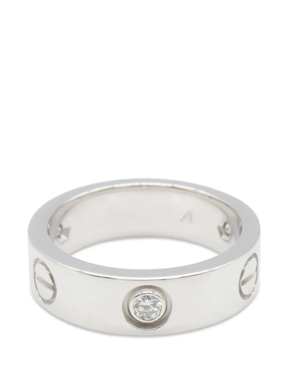 Cartier 2010s Love diamond ring - Silber