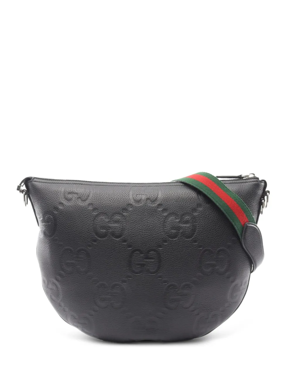 Gucci Pre-Owned 2010s Jumbo GG shoulder bag - Nero