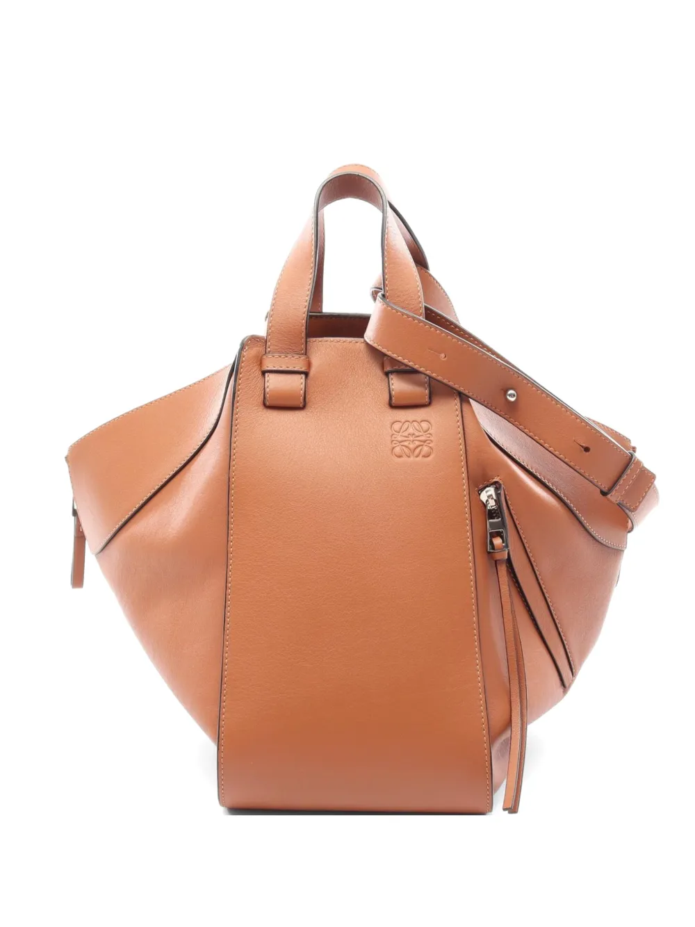 Loewe Pre-Owned 2010s medium Hammock two-way handbag - Marrone