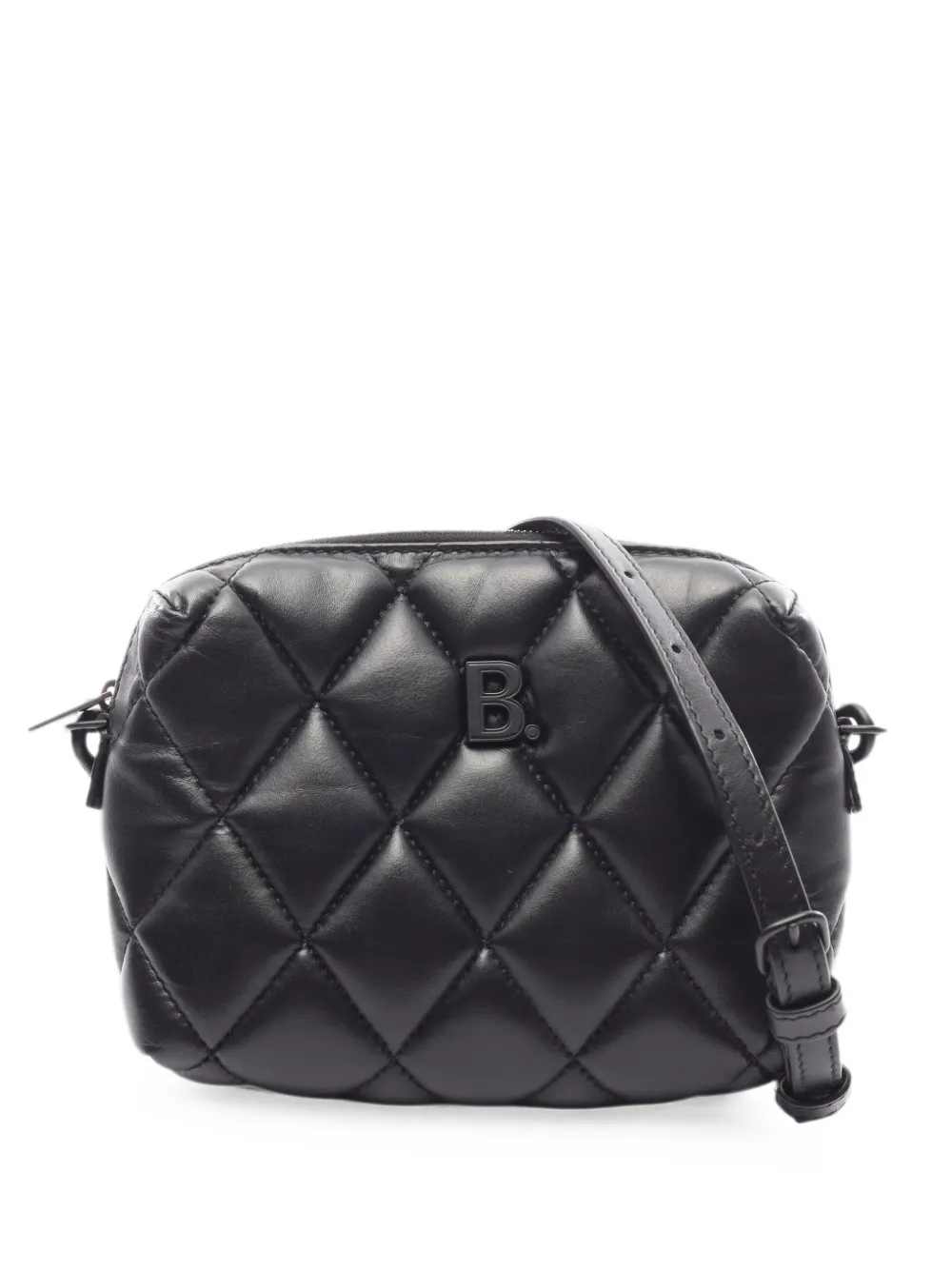 Balenciaga Pre-Owned 2010s B. quilted camera bag - Nero