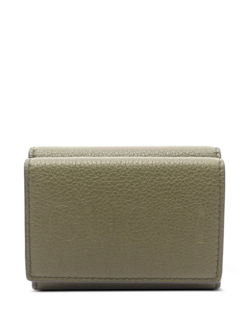 Gucci Pre-Owned 2010s logo trifold wallet - Verde