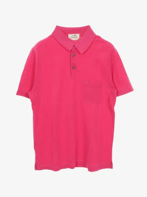 Hermès Pre-Owned 2010s H embroidery polo shirt